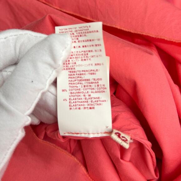 MARNI Sleeveless Pleated Shift Dress in Coral Poplin Size 42 IT (US 6) - Picture 2 of 14